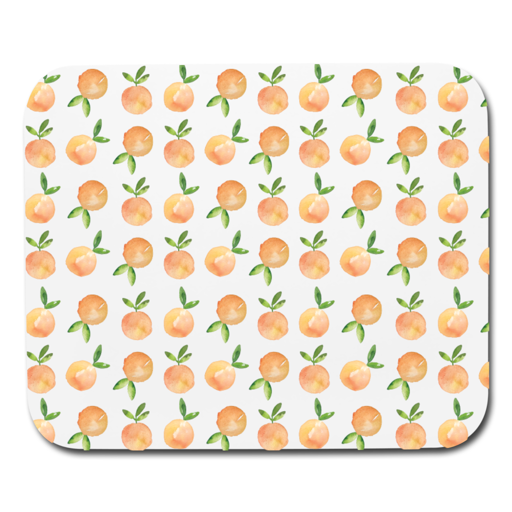 Oranges Mousepad - white