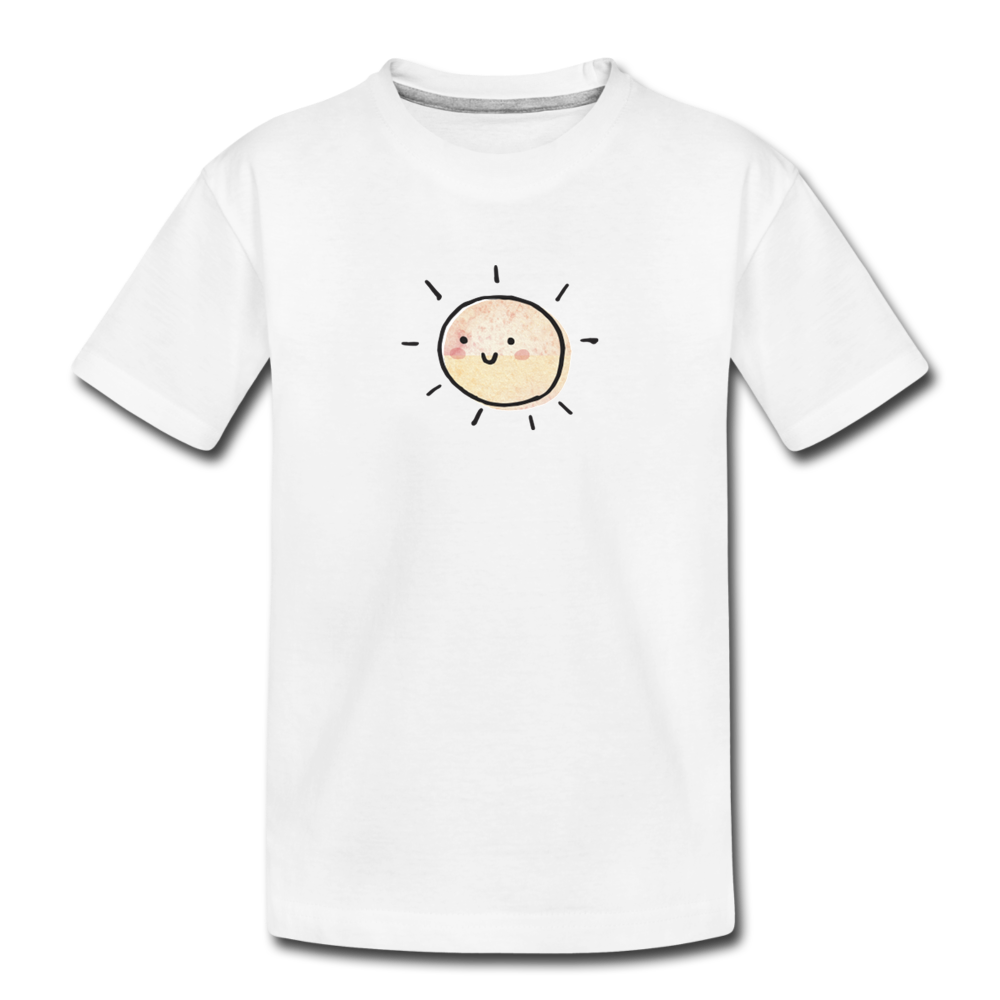 Toddler Sunshine Babe Organic T-Shirt - white